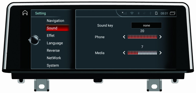 Ouchuangbo car stereo system for X5 F15 X5M F85 X6 F16 X6M F86 support BT MP3 mirror link android 8.0 OS 4+32