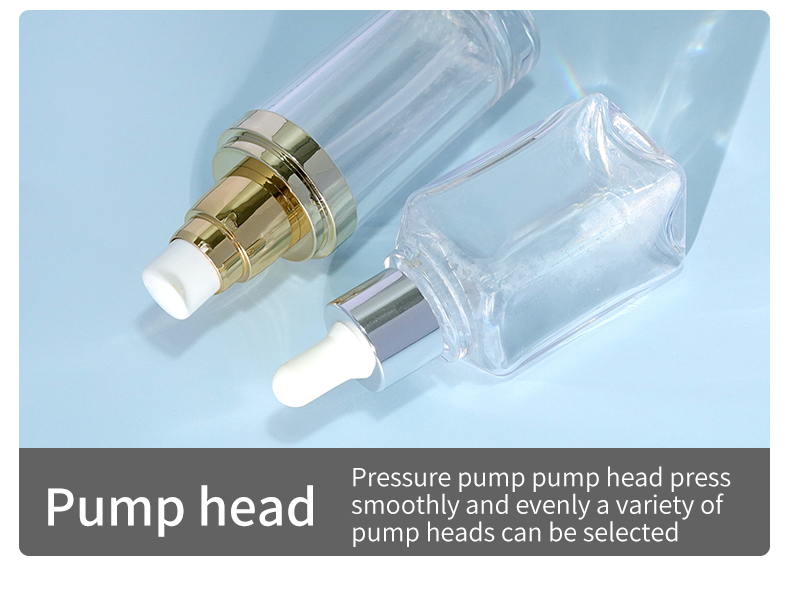 Plastic Foam Soap Bottle 30ml 55ml Transparent Dropper Bottle Custom For Cosmetic Packaging
