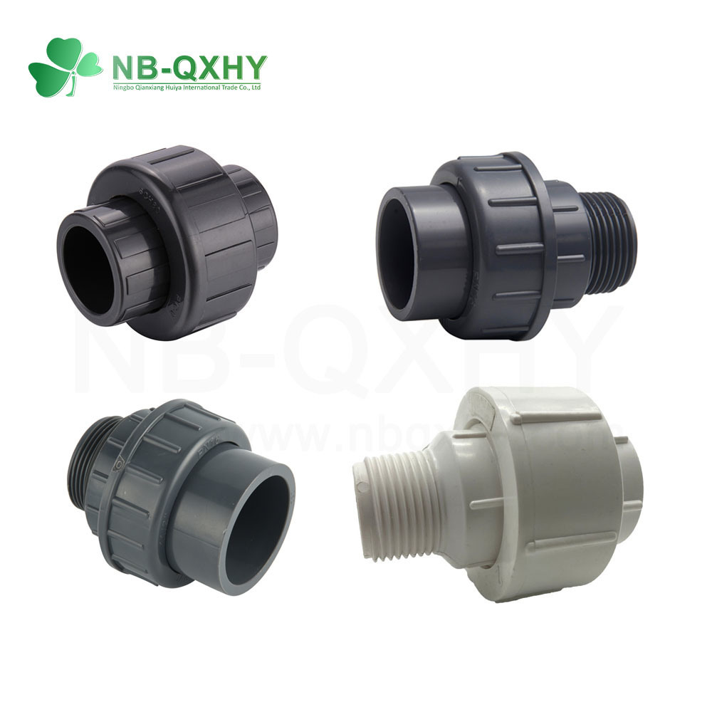 PVC UPVC Male Female Union with Thread or Socket