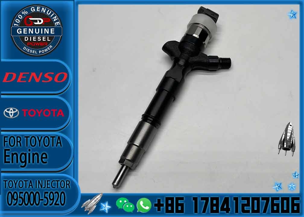 Common Rail Injector 23670-30110 095000-6180 095000-5920 for Diesel Engine 1KD-FTV