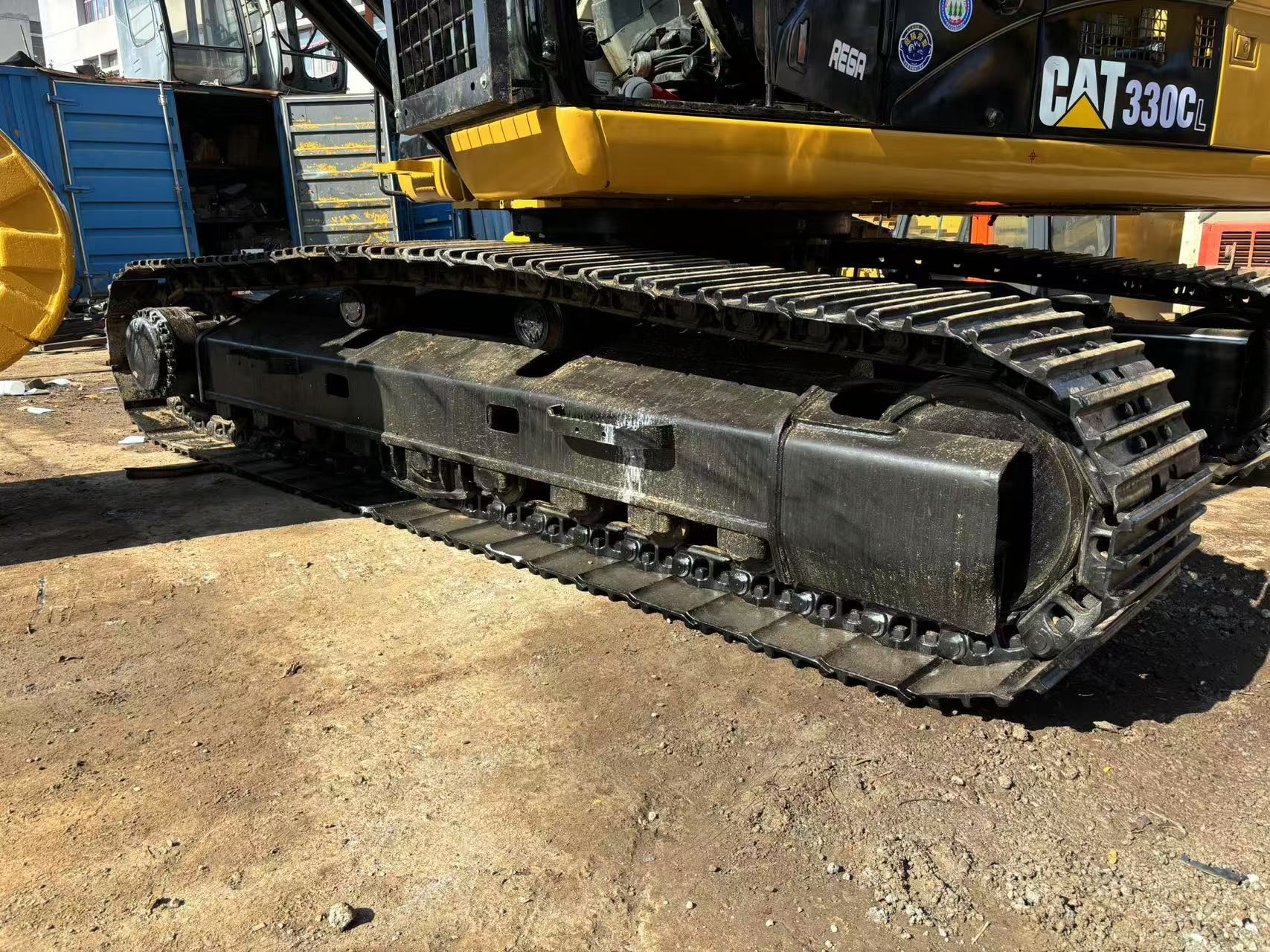 30tons Used Cat 330c 330cl Excavator Heavy Duty Equipment Bucket Capacity 1.7 M³