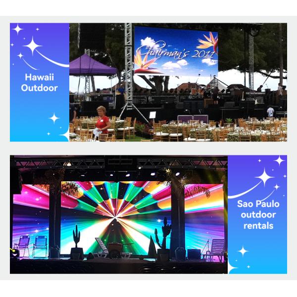 HD Waterproof Portable Modular LED Display Panels interactive P0.9 10x10 DJ Booth