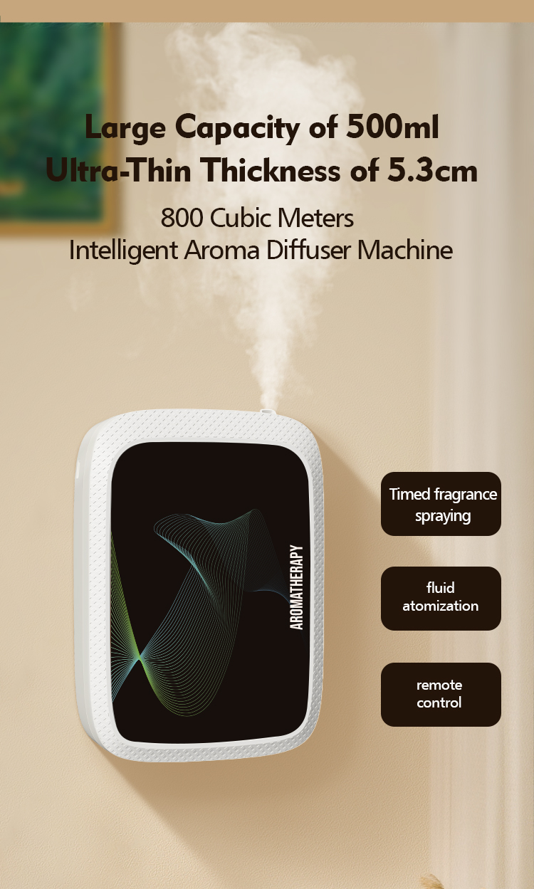 Waterless Aromatherapy Diffuser with 200 mL Capacity for Essential Oil Freshening
