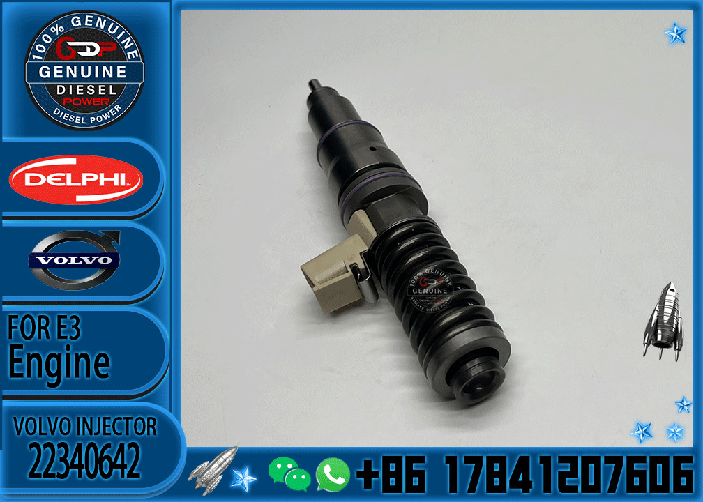 Fuel Injector Assembly 22340642 21424681 22052765 21431501 21506699 21683459 22052772 For VOL Engine