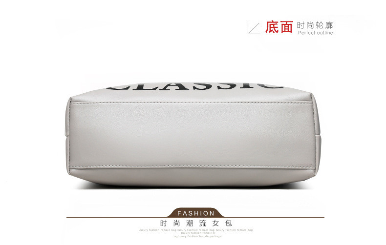 Women Oem Fashion Leather Handbags Oversize Green Black