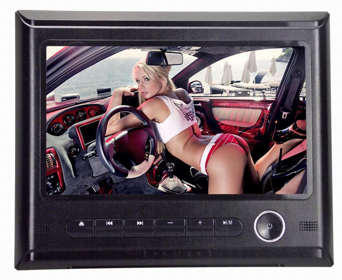 Ouchuangbo 9 inch digital screen car headrest monitor with Multi-language menu OCB-H6618