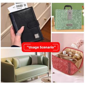 PVC Printed Synthetic Leather Fabric Oil Burst Pattern Waterproof for Notebook /