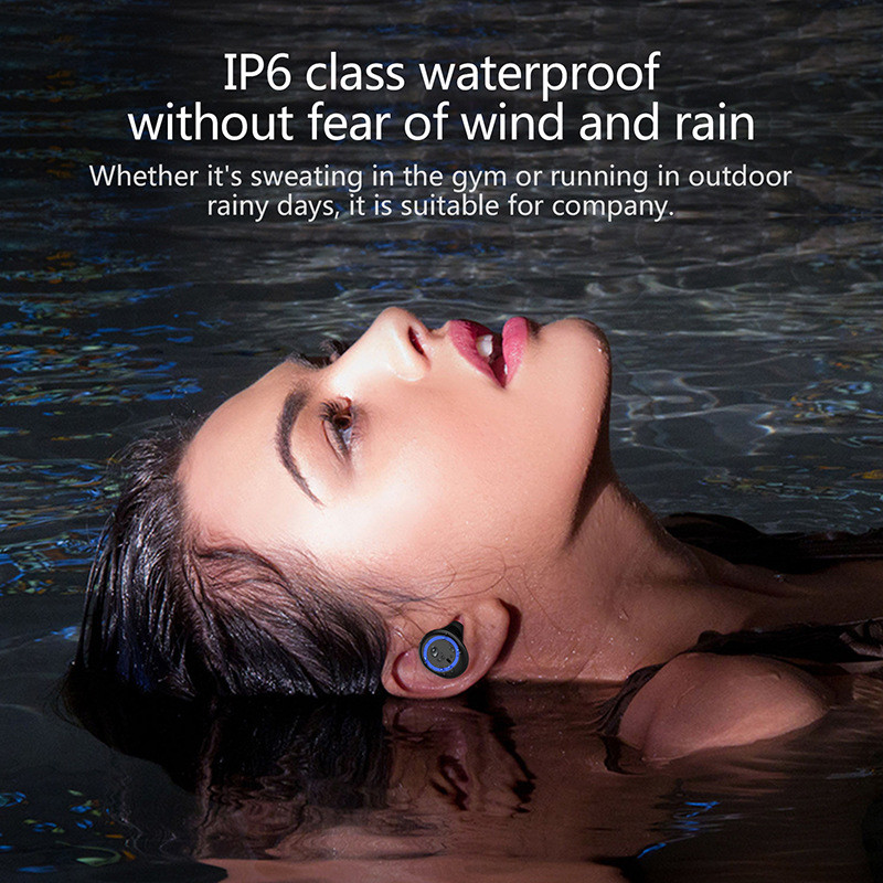 In Ear CVC6.0 TWS Wireless Stereo Earphones IP6 Bluetooth In Ear Earbuds