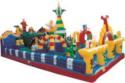 18oz Inflatable Amusement Park Jumping Castle Bouncer Ground Games