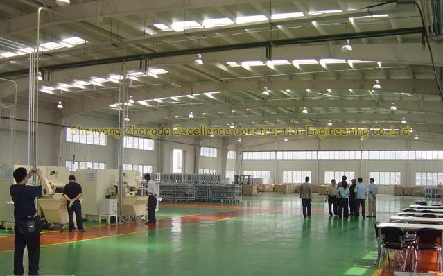 Pre Engineering Prefab Steel Buildings Badminton Hall Safety Steel Structures