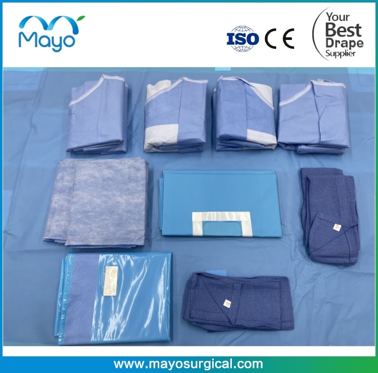 CE Approval Disposable Universal Surgical Pack Sterile Minor Drape Pack