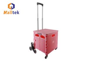 Quality Multifunctional 150kgs load Foldable Shopping Basket Trolley for sale