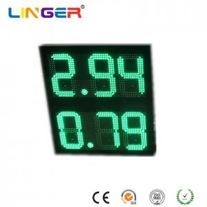 China 10 Inch Digits 8.88 Format Led Gas Price Sign , Led Price Sign For Gas Station on sale