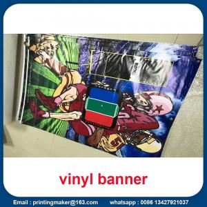 China 15 oz Backlit Hanging Vinyl Banners with Grommets on sale