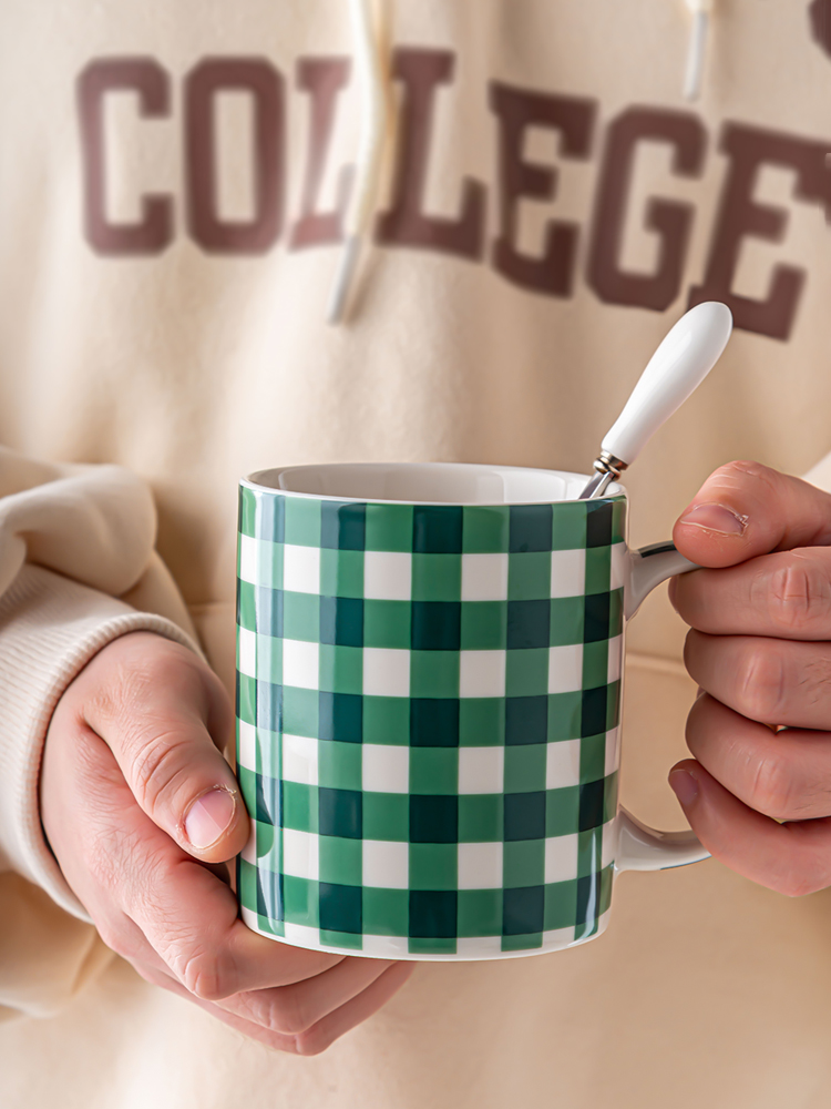 Grace Decal Porcelain Mug For Tea And Coffee Customized Handgrip Drinkware Type