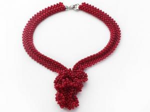 China Fashion natural most beautiful RED coral necklace women Jewelry wholesale from China on sale
