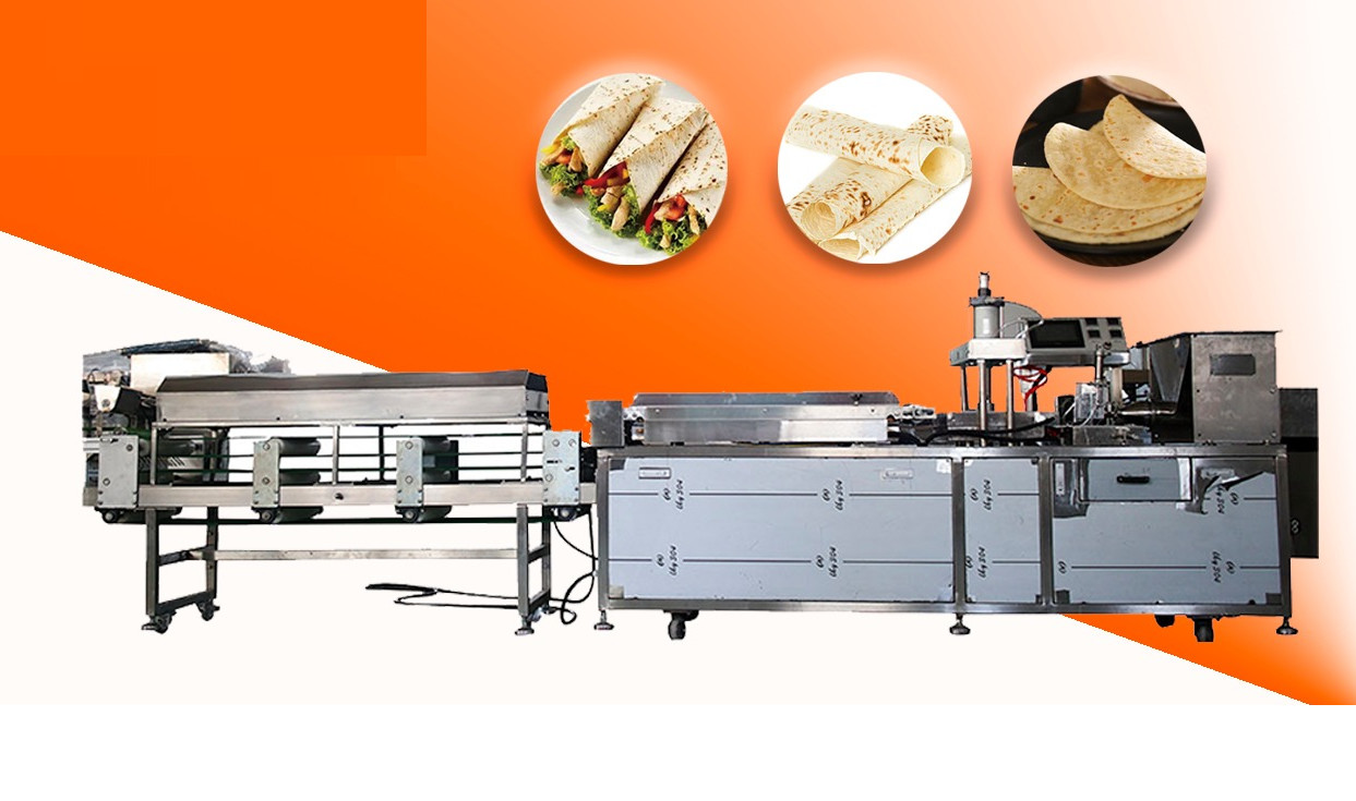 Stainless Steel Pita / Tortilla Production Line PLC Control System