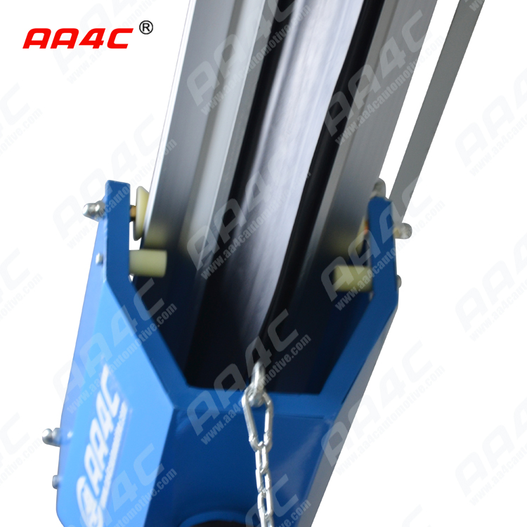 AA4C car exhaust extracting system auto vehicle exhaust sliding with rail control customize size