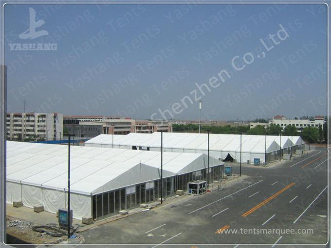 Corrugated Sheet Wall Marquee Tent , Semi-permanent Car Parking Tent Marquee