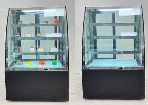 Quality R290 Black Automatic Defrost Patisserie Bakery Showcase Width 1200mm for sale