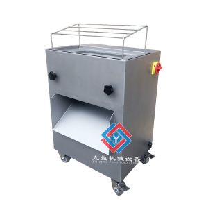 2HP Meat Processing Machine / Automatic Bacon Chicken Cutting Machine
