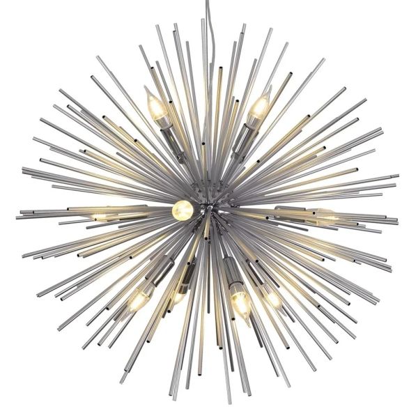 Hedgehog Ball Chandelier American Living Room Dining Room Sunburst Starburst Chandelier （WH-AP-656）