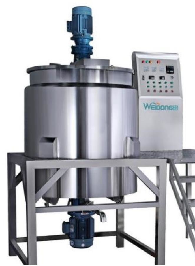 Practical Stable SS Tank With Stirrer , Anticorrosive Tank Stirrers Mixers