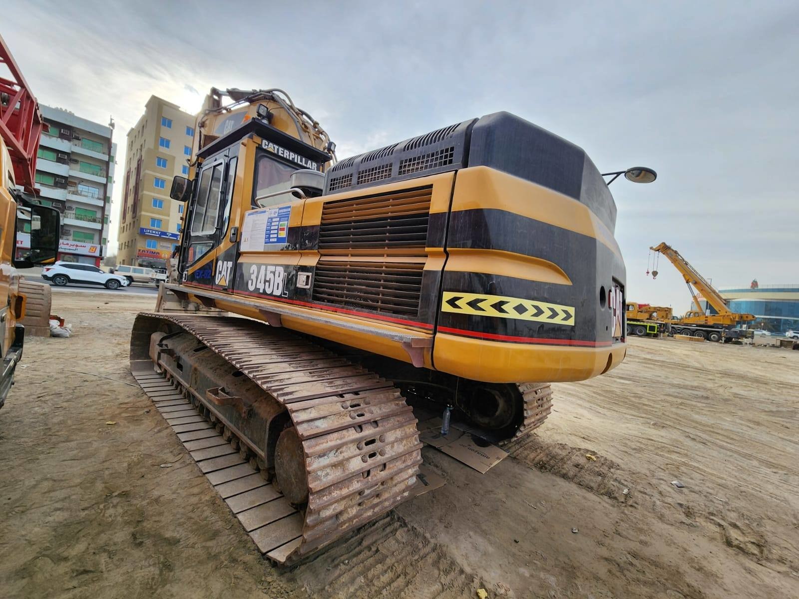 45ton Used CAT 345BL Big Size Crawler Digger Heavy Machinery Backhoe Heavy Excavator