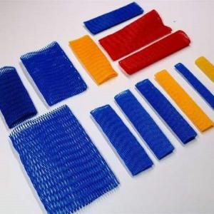 Quality PE Extrusion Process Protective Sleeve Net For Auto Parts 18 Mesh for sale