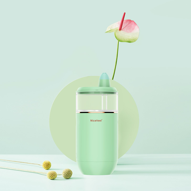 Abnaok Sinus Rinse Nasal Wash Bottle With Lithium Battery 1400mAh