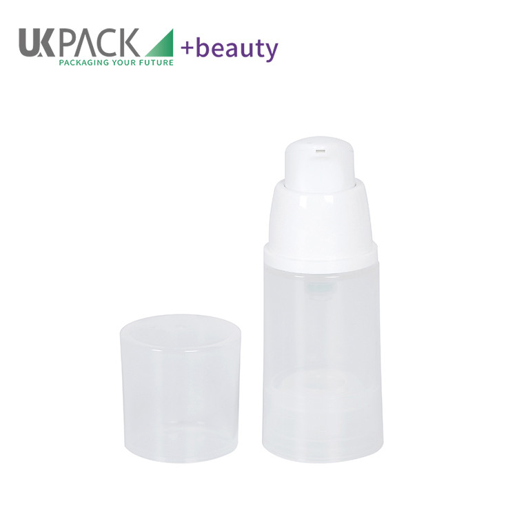 UKA04 Two Type Airless Bottle Same Capabilities For Skincare Packaging 15ml 30ml 50ml