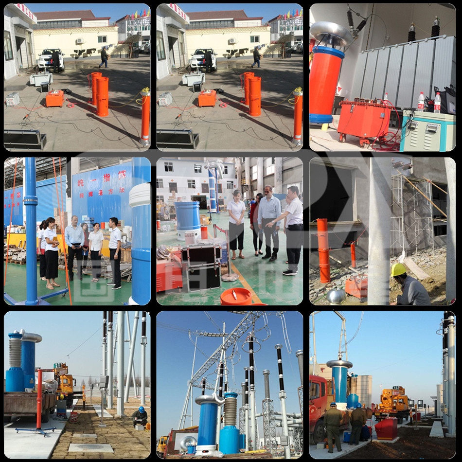 220kV AC Series High Voltage Resonant Test System Withstand 3 Modes