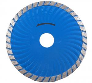 China Wave Turbo Sintered Diamond Tip Saw Blade / Diamond Cutting Disc For Concrete on sale