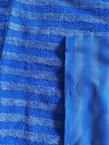 Buy 160cm Width Warp Knitting Blue Eight Grid Microfiber Cleaning Cloth SGS at wholesale prices