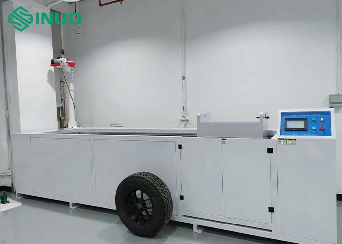 IEC 62196 Vehicle Testing Equipment 5000N Drive Over Test For Plug / EV Connector