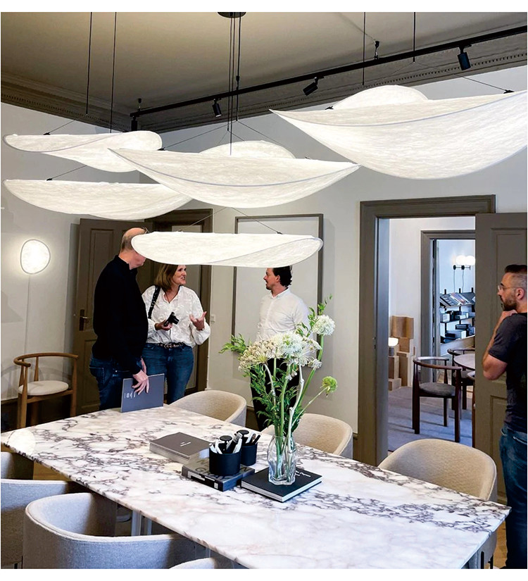 Nordic vertigo led chandelier For Living Room Bedroom Home Decor Tense Chandelier(WH-MI-349)