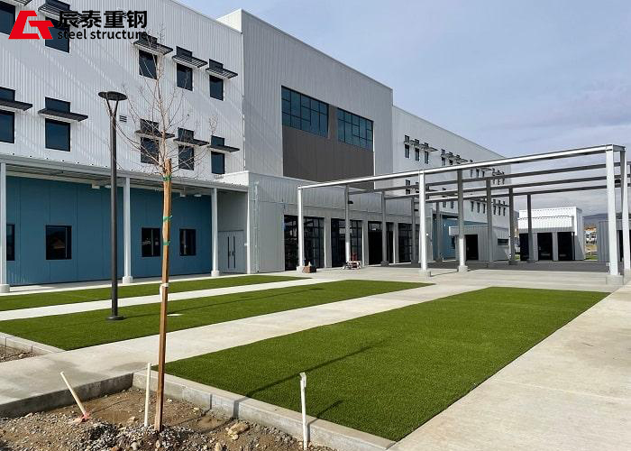Multi Story Office Building Steel Structure Customized Environmental Friendly