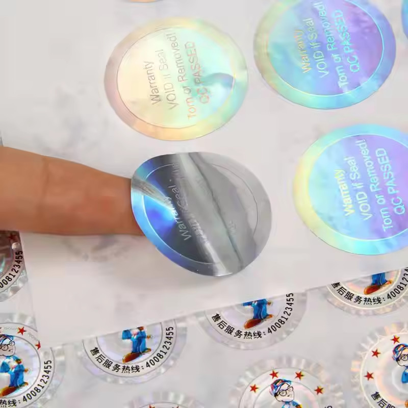 Temperature Resistant Anti Counterfeiting Label With UV Protection For Secure Printing