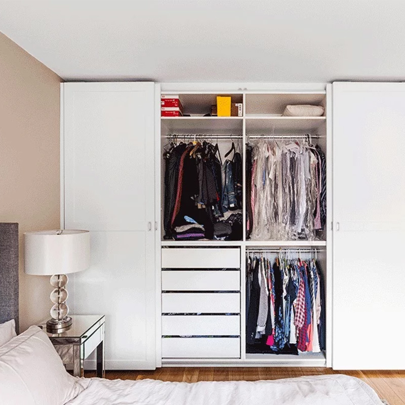 Custom Luxury Bedroom Wardrobe Closet in Modern Style with Customization and Design