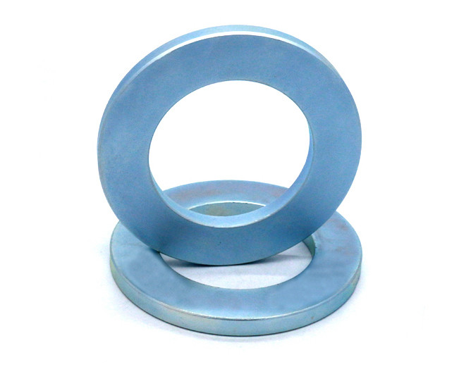 Kellin Neodymium Magnet Ring Zn Coated Round Square Magnet Neodymium Strong Large Magnet Ring for Speaker