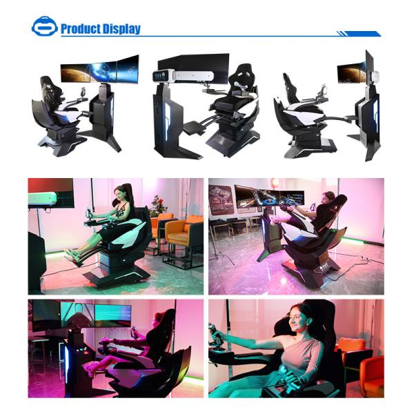 Metal 9D Cinema Game Plane Aircraft Virtual Reality Pilot Simulator