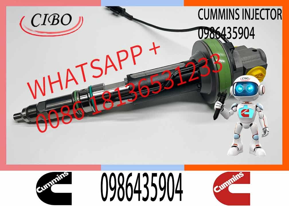NINE Brand High Performance Diesel Injector 0986435904 Common Rail Injector 0 986 435 904
