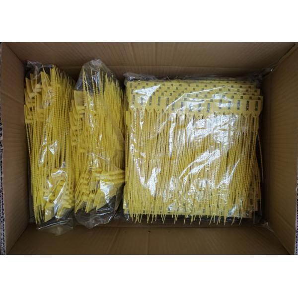 300mm Pull Tight Plastic Security Seal with 194 N Tensile Strength for Logistics Security