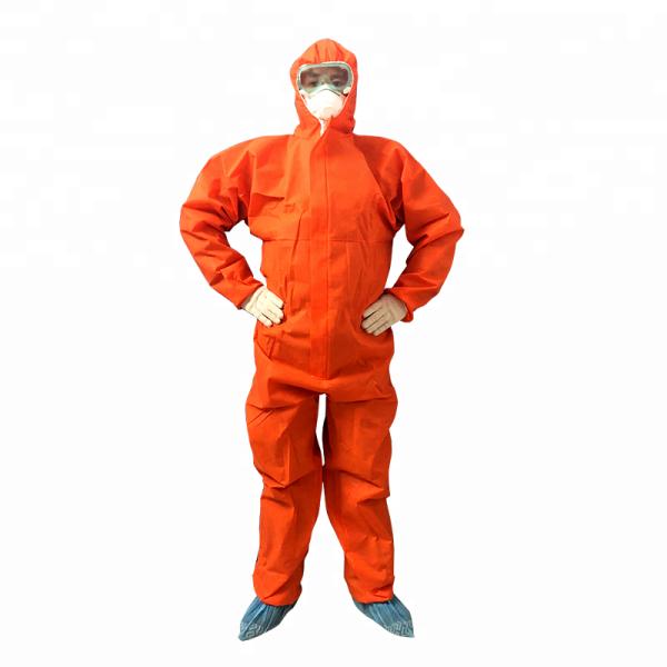 Lightweight disposable nonwoven PP/SMS/MIicroporous coverall