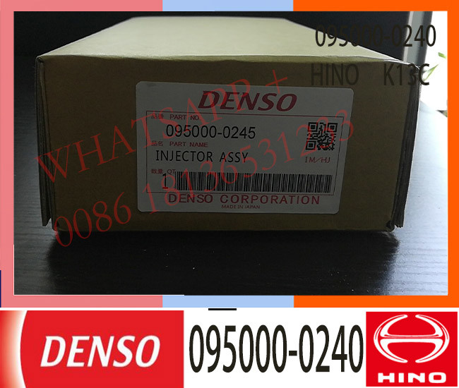 Genuine diesel fuel DENSO injector 095000-0245 0950000245 23910-1145 239101145 injector nozzle 095000-0240