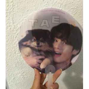 Custom One Side Kpop Picket 3d Lenticular Hand Fan