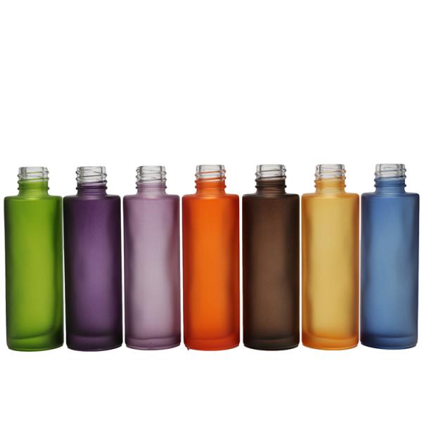 Custom Color 30ml Dropper Bottle Packaging Frosted For Hair Oil