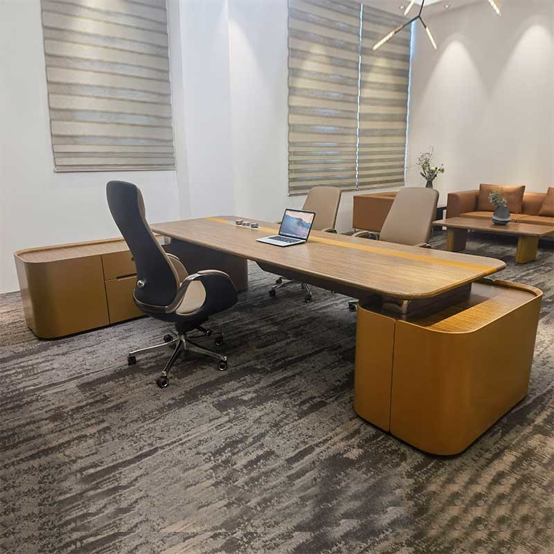 Modern L Shaped Office Computer Desk Executive Corner Office Desk