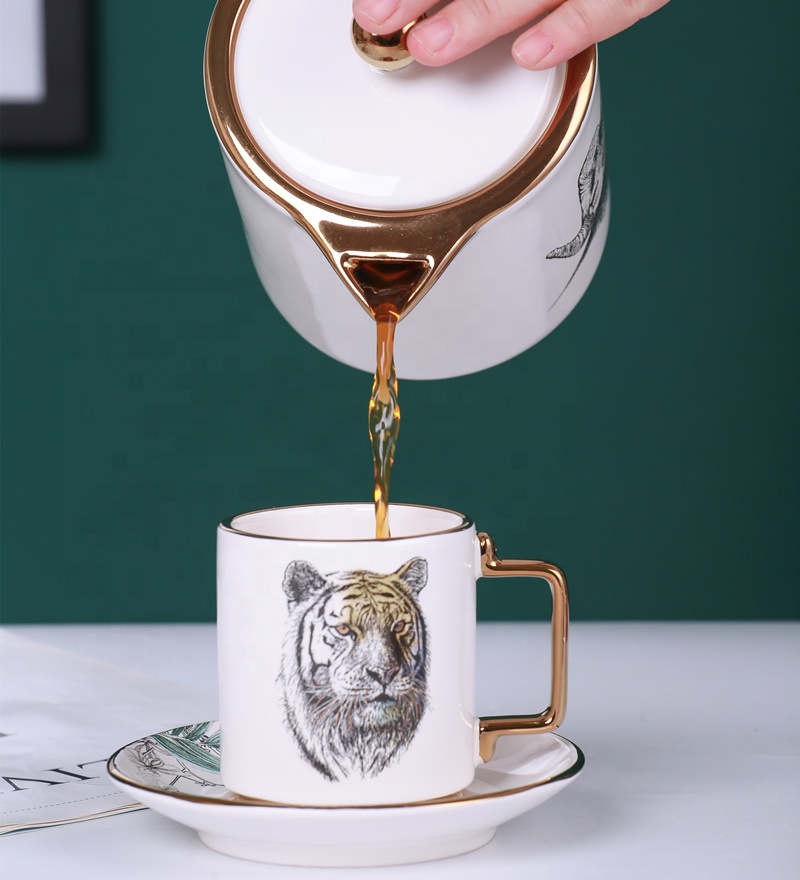 OEM ODM Ceramic Tea Cup , Personalised Ceramic Mugs For Home Decor