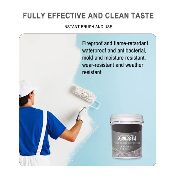 Ecofriendly Water Based Paint Wearresistant Good Adhesion For Building Wall Covering